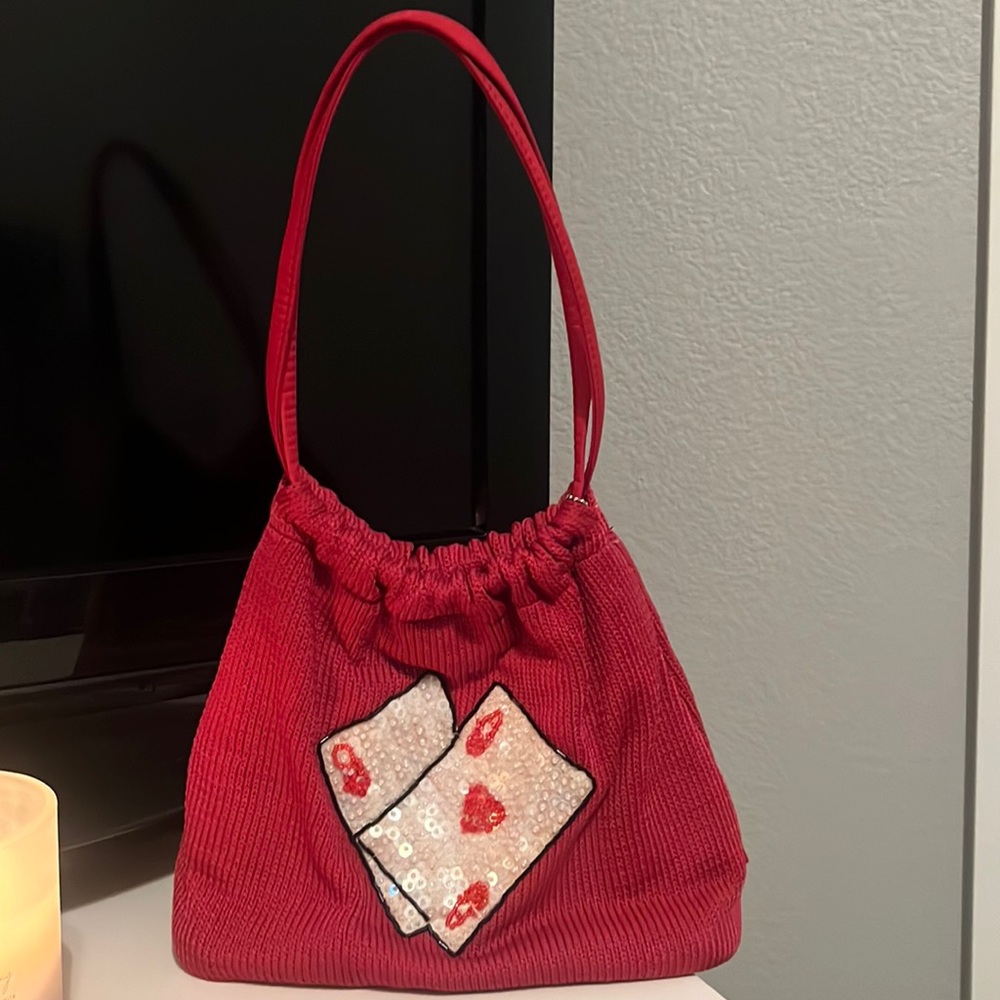 Viva la Vegas bag . Super cute I thrift the bag at Buffalo exchange in Las vegas